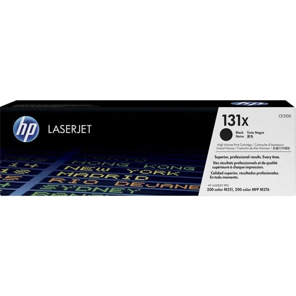 HP Toner schwarz 131A (CF210X) (schwarz, Retail)