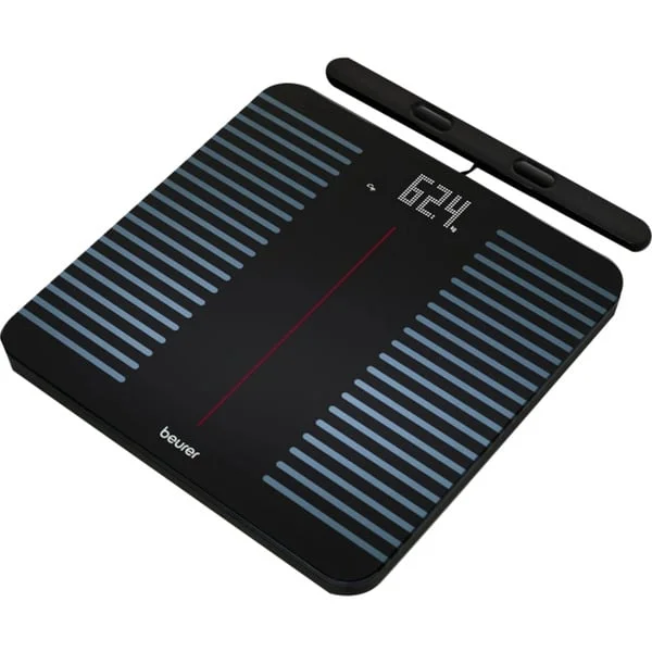 Beurer Diagnosewaage BF 990 mit Handteil (schwarz, WIFI / Bluetooth)
