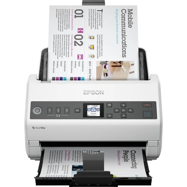 Epson Workforce DS-730N, Einzugsscanner (grau, USB, LAN)