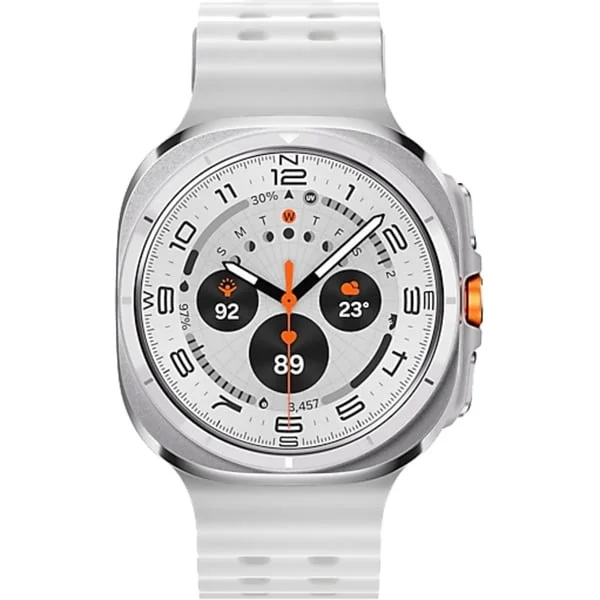 Samsung Galaxy Watch Ultra (2025), Smartwatch (Titanium White, LTE)