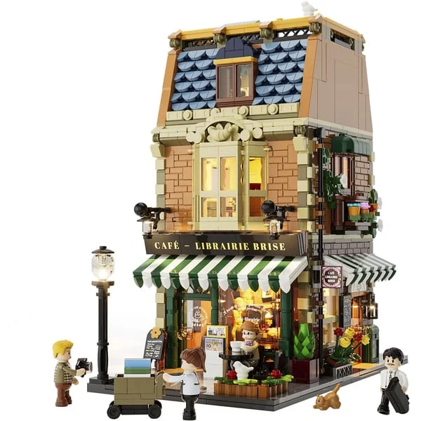 Lumibricks Buch-Café, Konstruktionsspielzeug
