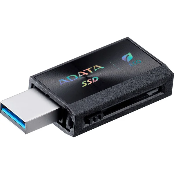 ADATA SC730 1 TB, Externe SSD (schwarz, USB-C 3.2 Gen 2 (10 Gbit/s))