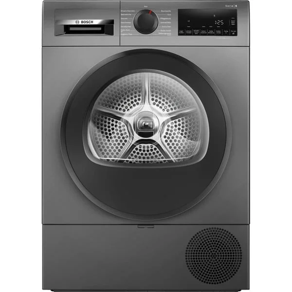 Bosch WQG243DR10 Serie 6, Wärmepumpentrockner (silber/schwarz)