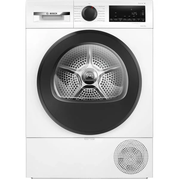 Bosch WQG243D41 Serie 6 , Wärmepumpentrockner (weiß/schwarz)