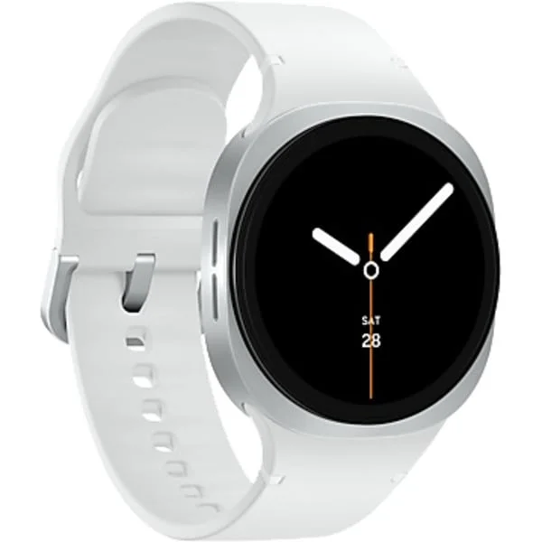 Samsung Galaxy Watch8, Smartwatch (silber, 40 mm, Sport Band S/M)