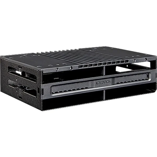 Icy Dock flexiDOCK MB024SP-B, Wechselrahmen (schwarz)