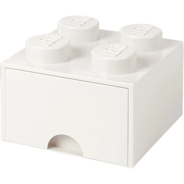Room Copenhagen LEGO Brick Drawer 4 weiß, Aufbewahrungsbox (weiß)