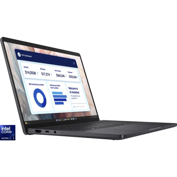 Dell Pro 13 Premium, Notebook (grau, Intel® Core™ Ultra 7 268V, Intel® Arc™ 140V, 32 GB LPDDR5X, 512 GB (512 GB SSD), Windows 11 Pro)