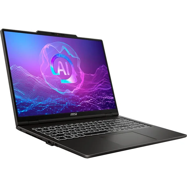MSI Venture A16 AI+ A3HMG-036, Notebook (grau, AMD Ryzen AI 5 340, AMD Radeon 840M, 16 GB DDR5, 512 GB (512 GB SSD), Windows 11 Home)