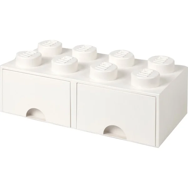 Room Copenhagen LEGO Brick Drawer 8 weiß, Aufbewahrungsbox (weiß)