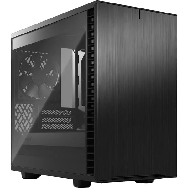 Fractal Design Define 7 Nano Black TG Light Tint, Tower-Gehäuse (schwarz, Tempered Glass)