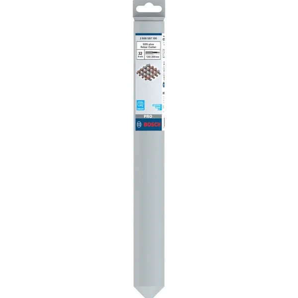 Bosch Professional PRO Bohrer SDS plus RebarCutter, Ø 32mm (Arbeitslänge 120mm)