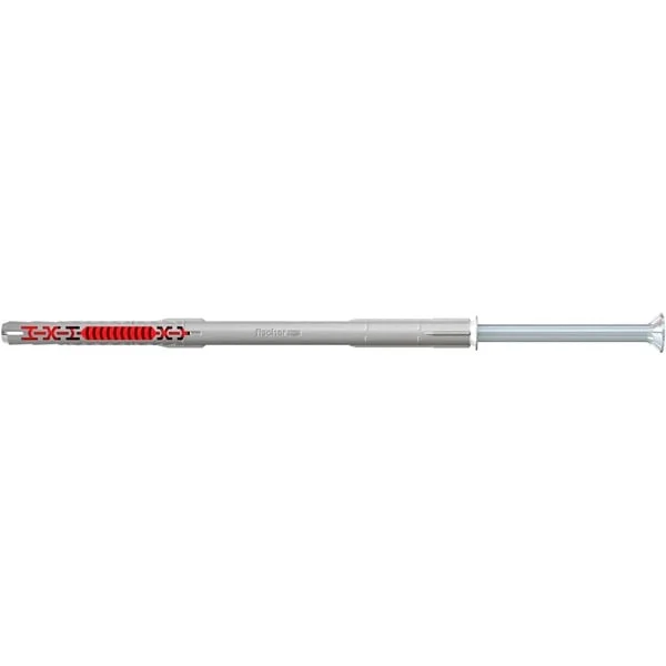 fischer Langschaftdübel DuoXpand 10x160 T (hellgrau/rot, 50 Stück)