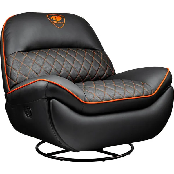 Cougar Gaming-Sofa Overlord, Gaming-Stuhl (schwarz/orange)