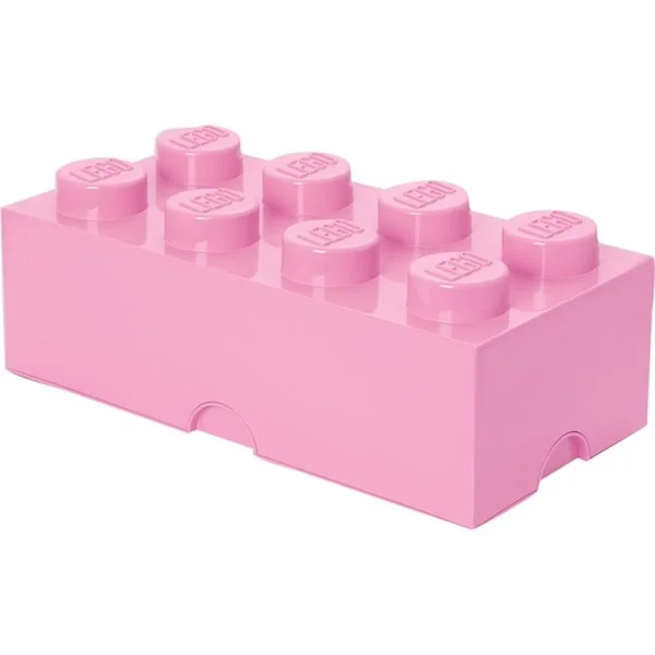 Room Copenhagen LEGO Storage Brick 8 rosa, Aufbewahrungsbox (rosa)