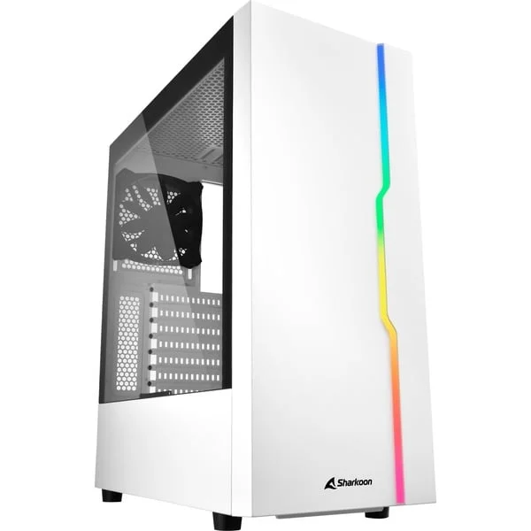 Sharkoon RGB SLIDER White, Tower-Gehäuse (weiß)