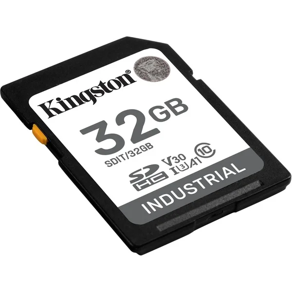 Kingston Industrial 32 GB SDHC, Speicherkarte (schwarz, UHS-I U3, Class 10, V30, A1)