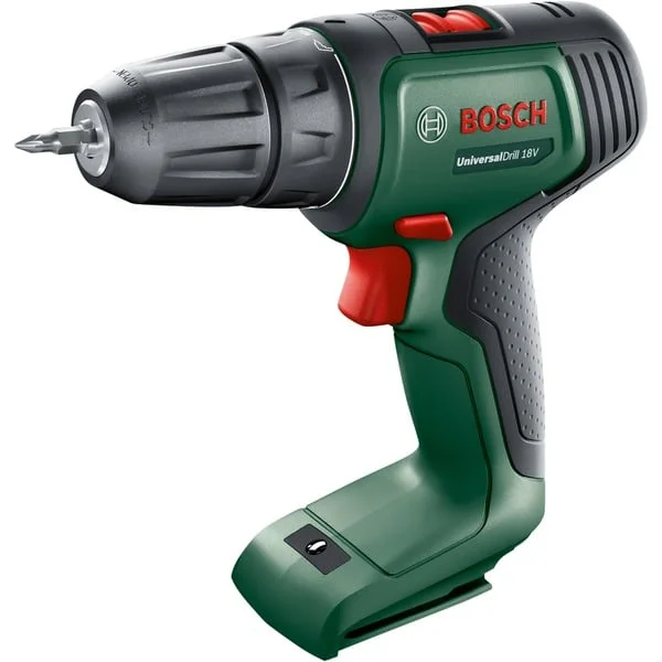 Bosch Heimwerken & Garten Akku-Bohrschrauber UniversalDrill 18V (grün/schwarz, ohne Akku und Ladegerät, POWER FOR ALL ALLIANCE)