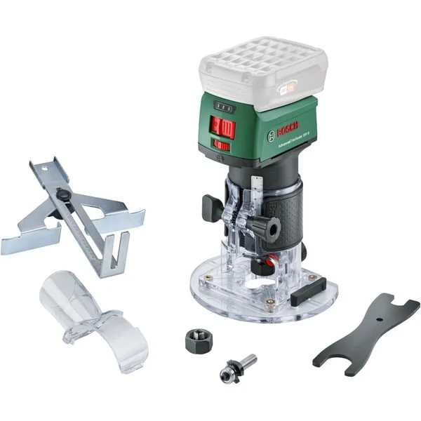 Bosch Heimwerken & Garten Akku-Oberfräse AdvancedTrimRouter 18V-8 (grün/schwarz, ohne Akku und Ladegerät, POWER FOR ALL ALLIANCE)