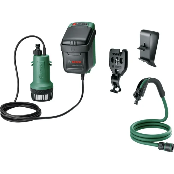 Bosch Heimwerken & Garten GardenPump 18V-2000 solo, Tauch- / Druckpumpe (grün/schwarz, ohne Akku und Ladegerät, POWER FOR ALL ALLIANCE)
