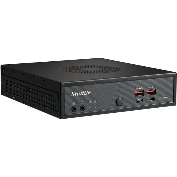 Shuttle XPC slim DN11H5, Barebone (schwarz, ohne Betriebssystem)