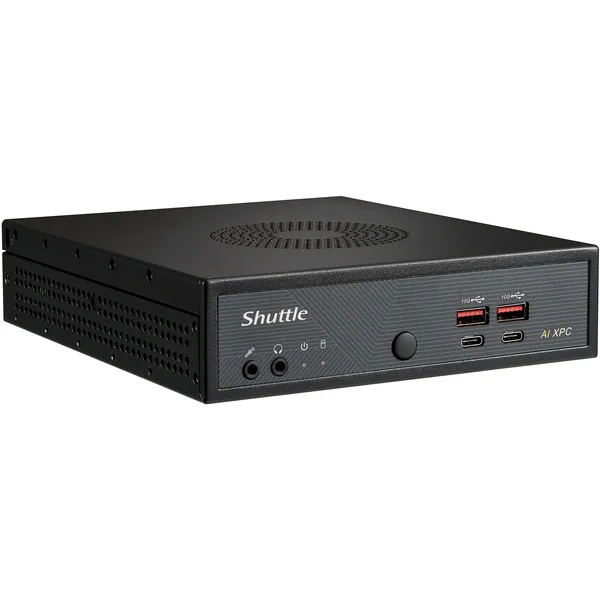 Shuttle XPC slim DN11H7, Barebone (schwarz, ohne Betriebssystem)