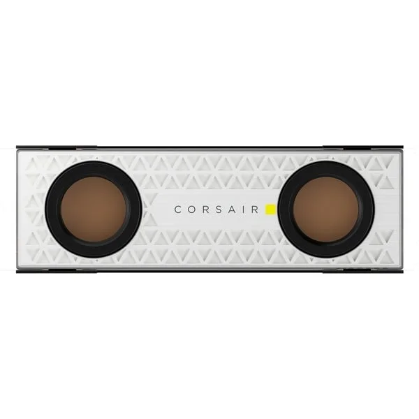 Corsair Hydro X Series XM2 M.2 SSD-Wasserkühler, Wasserkühlung (weiß, für M.2 SSD 2280)