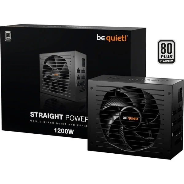 be quiet! Straight Power 12 Platinum 1200W ATX3.1, PC-Netzteil (schwarz, 2x 12VHPWR, 4x PCIe, Kabel-Management, 1200 Watt)
