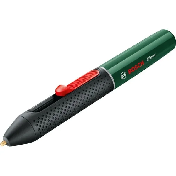 Bosch Heimwerken & Garten Akku-Heißklebestift Gluey Pen, Evergreen, Heißklebepistole (grün/schwarz, inkl. 20 Klebesticks)