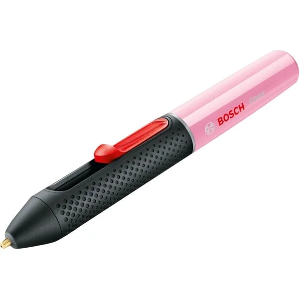 Bosch Heimwerken & Garten Akku-Heißklebestift Gluey Pen, Cupcake Pink, Heißklebepistole (pink/schwarz, inkl. 20 Klebesticks)