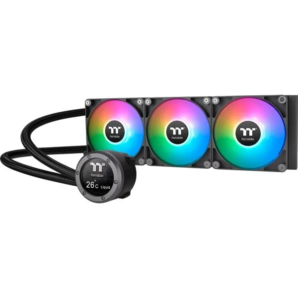 Thermaltake TH360 V2 Ultra ARGB Sync AIO Liquid Cooler, Wasserkühlung (schwarz)