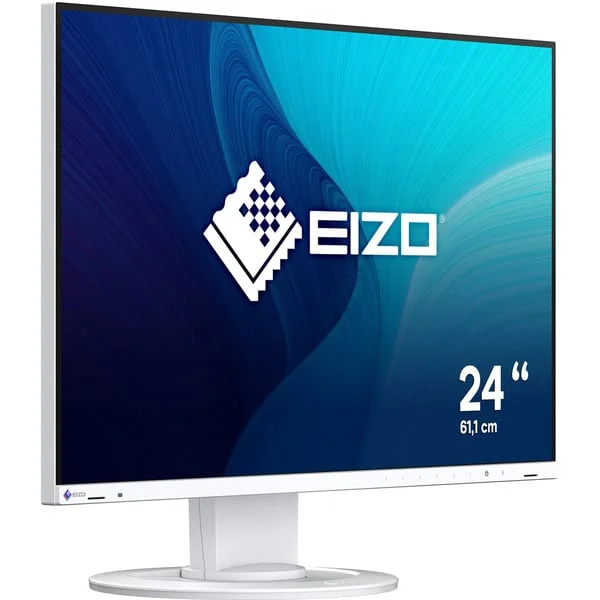 EIZO FlexScan EV2410R-WT, LED-Monitor (61.1 cm (24.1 Zoll), weiß, WUXGA, IPS, USB-Hub)