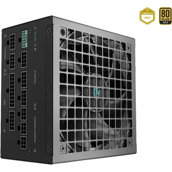 DeepCool Deepcool PN1200-M, PC-Netzteil (1x 12-Pin High Power GPU, 3x PCIe, Kabelmanagement, 1200 Watt)