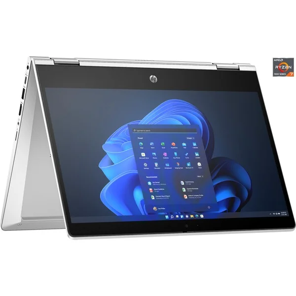 HP Pro x360 435 G10 (816D9EA), Notebook (silber, AMD Ryzen 7 7730U, AMD Radeon Graphics, 32 GB DDR4, 1 TB (1 TB SSD), Windows 11 Pro)