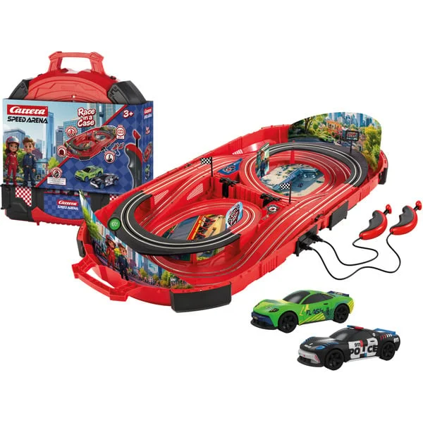 Carrera Speed Arena Police Chase, Rennbahn