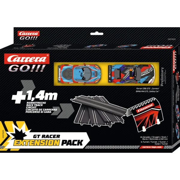 Carrera GO!!! Extension Pack - GT Racer, Rennbahn