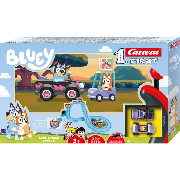 Carrera FIRST Bluey & Bingo - Lets Go, Rennbahn