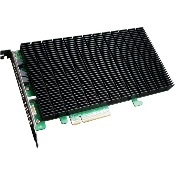 HighPoint SSD6204A 4x M.2, Schnittstellenkarte