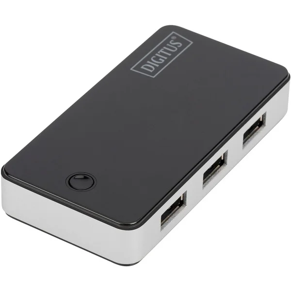 Digitus 4-Port USB 3.0 Hub, USB-Hub (schwarz)