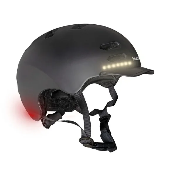 HUDORA Skaterhelm LED (schwarz, Gr. S)
