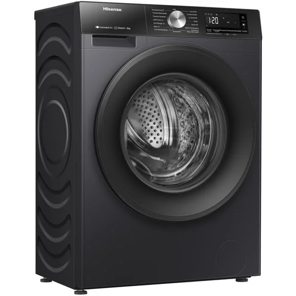 Hisense WD3S8043BB3 , Waschtrockner (schwarz, Connect-Life)