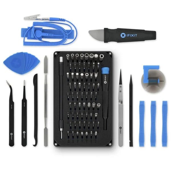 iFixit Pro Tech Toolkit, 86-teilig, Werkzeug-Set (schwarz/blau, für Elektronikreparaturen)