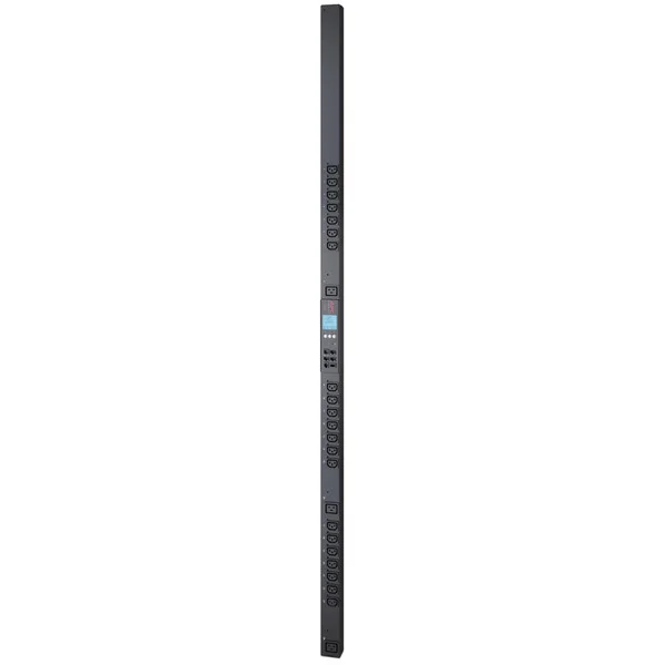 APC Metered Rack PDU 2G, AP8659EU3 mit Messfunktion, Null HE, 21x C13, 3x C19, Steckdosenleiste (schwarz, 16 A, 230 V)