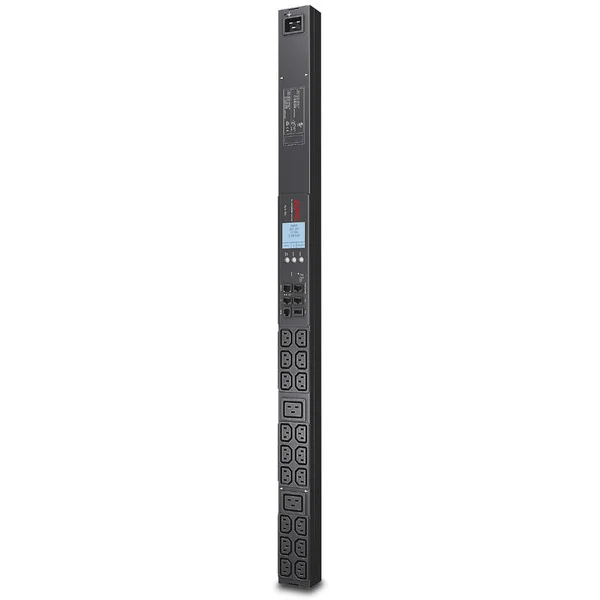 APC Metered Rack PDU 2G, AP8858 mit Messfunktion, Null HE, 18x C13, 2x C19, Steckdosenleiste (schwarz, 20A / 208V, 16A / 230V)
