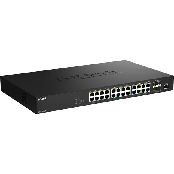 D-Link DMS-1250-28/E, Switch (schwarz)