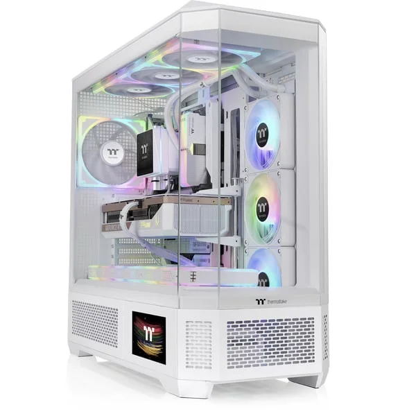 Thermaltake View 600 TG Snow White, Big-Tower-Gehäuse (weiß, Tempered Glass)