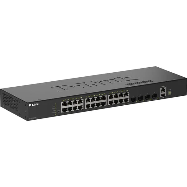 D-Link DGS-1530-28/E, Switch (schwarz)