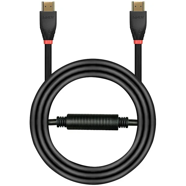 Lindy Aktives HDMI-Kabel 18G (schwarz, 20 Meter)