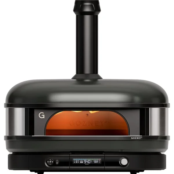 Gozney Pizzaofen Dome Gen 2.0 XL Dual Fuel Off Black, 18" (schwarz (matt), für 1 Pizza Ø 45cm, 2 Pizzen Ø 30cm, 3 Pizzen Ø 25cm)