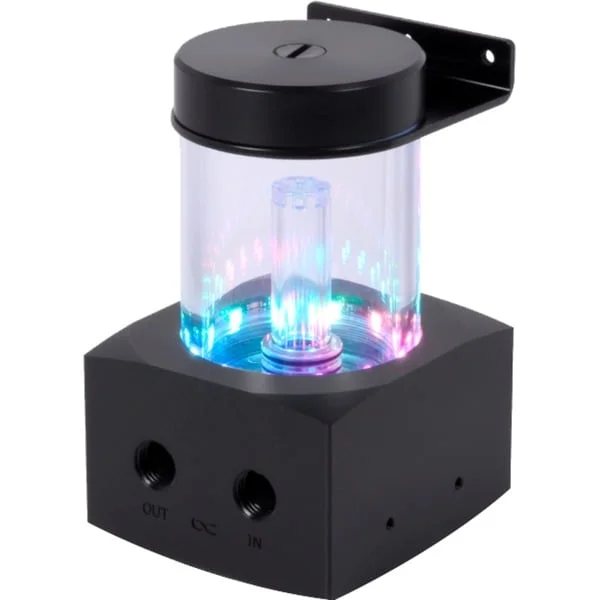 Alphacool Core 100 Aurora Ausgleichsbehälter D5/VPP Acetal/Acryl (schwarz)